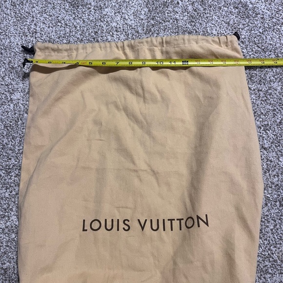 Louis Vuitton Authentic Beige Dust Bag Drawstring Storage Pouch - Picture 3 of 11